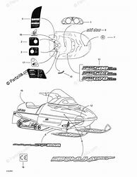 Image result for Ski-Doo Snowmobile Parts Diagram