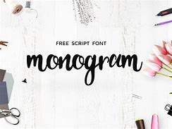 Image result for Monogram Fonts On DaFont