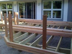 Image result for 2X6 Deck Hairpin Legs