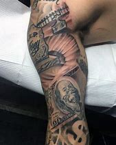 Image result for Money Tattoo Sleeve