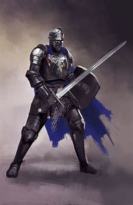 Image result for Blue Knight Armor Art