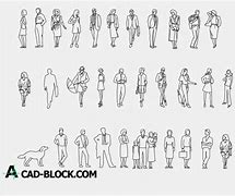 Image result for Human CAD Block