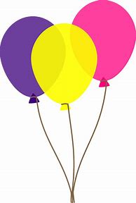Image result for Colourful Balloons Clip Art