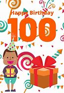 Image result for Printable 100th Birthday Card