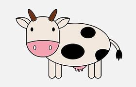 Image result for Easy Drawing of Cow
