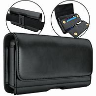 Image result for Leather Belt Wallet with Phone Case