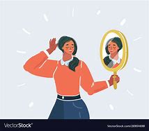 Image result for Reflection Person Mirror