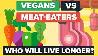 Image result for Vegan vs Meat