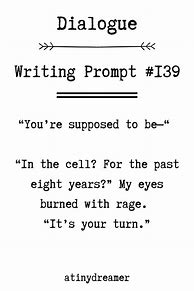 Image result for Dialogue Writing Prompts