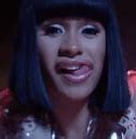 Image result for Cardi B Face Tattoo