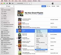 Image result for What Is a Smart Playlist iTunes