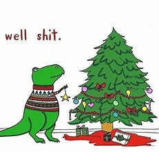 Image result for Christmas Dinosaur Meme