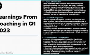 Image result for Q1 to Q4 Coachhing