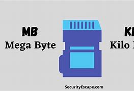Image result for Mega Byte Bigger than Kilobyte