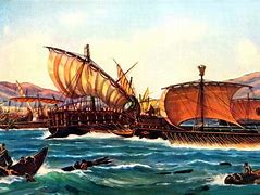Image result for Battle of Salamis Ships