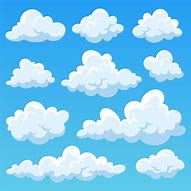 Image result for Layered Clouds Cartoon