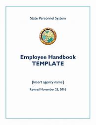 Image result for Free Handbook Template Word