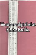 Image result for How Many Is 5 Inches