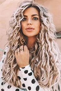 Image result for Loose Perm Long Hair
