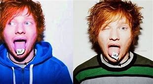 Image result for Ed Sheeran Tounge