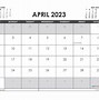 Image result for Free Printable April Monthly Calendar