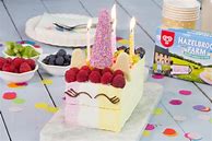 Image result for Unicorn Theme Ice Cream Cake