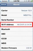 Image result for Wi-Fi Mac Address Windows 1.0