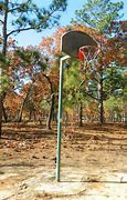 Image result for Permanent Basketball Hoop
