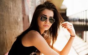 Image result for Women Wearing Sunglasses