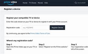 Image result for Amazon Prime Video Activation
