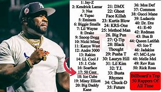 Image result for Billboard Top Rappers