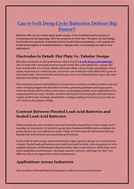 Image result for Deep Cycle Gel Battery