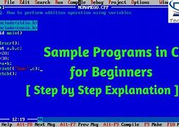 Image result for Basic C Program Examples
