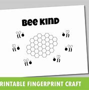 Image result for Fingerprint Bee Craft
