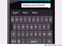 Image result for windows 10 mobile word flow keyboard