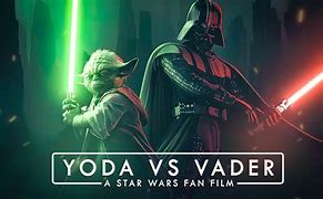 Image result for Yoda vs Darth Vader