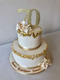 Image result for 70 Birthday Cake