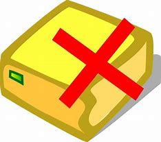 Image result for Box with X Mark Clip Art