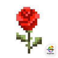 Image result for Red Pixel Rose