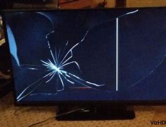 Image result for Cracked Flat Screen TV