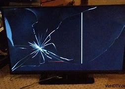 Image result for Cracked but Working TV