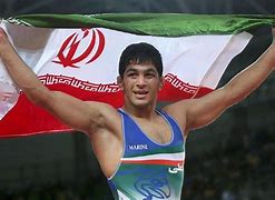 Image result for Wrestling Olympics Iran