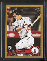 Image result for Mike Trout Topps Rookie Card