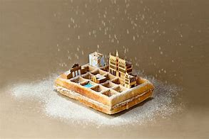 Image result for Cities Made Out of Food
