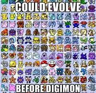 Image result for Digimon vs Pokemon Meme