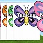 Image result for Days of the Week Word Clip Art