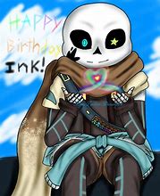 Image result for Ink Sans Happy