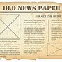 Image result for Old Newspaper Template Microsoft Word