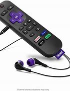 Image result for Roku Remote with Headphone Jack