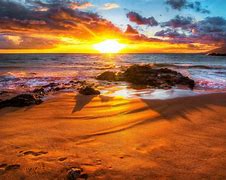 Image result for Sunset Beach Background HD